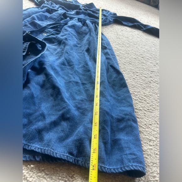 Coldwater Creek Blue Denim maxi denim dress or western duster - Picture 10 of 14